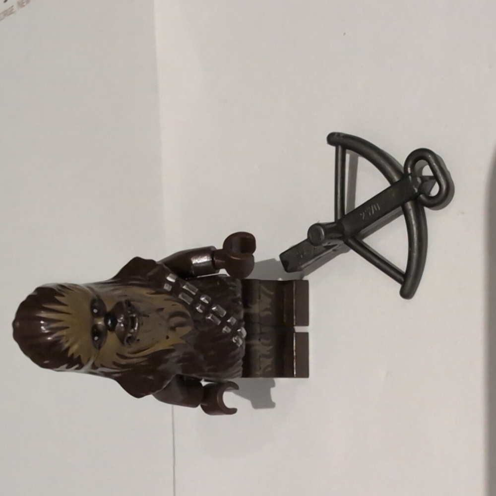 Lego Chewbacca Minifigure with Crossbow